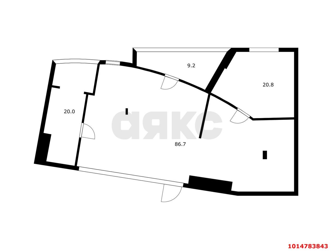 Фото №10: Офисное помещение 137 м² - Краснодар, Западный внутригородской округ, ул. Рашпилевская, 179/1