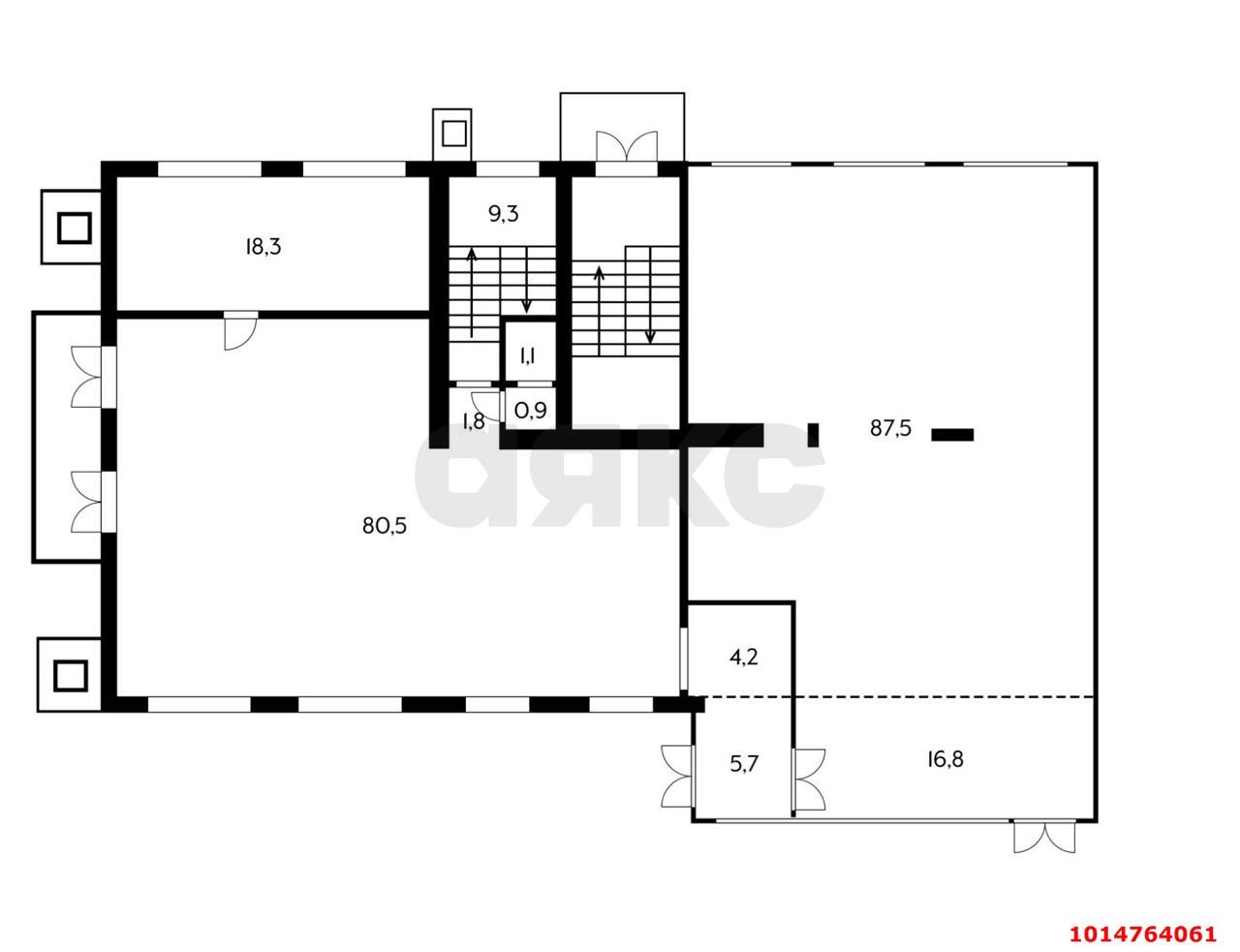 Фото №5: Торговое помещение 430 м² - Краснодар, Гидростроителей, ул. имени Дмитрия Благоева, 28