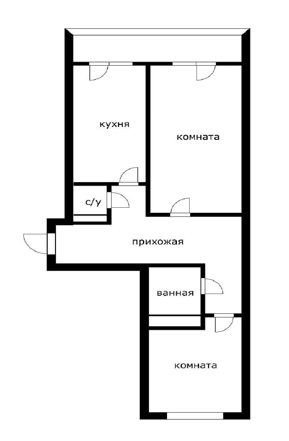 Фото №6: 2-комнатная квартира 70 м² - Краснодар, Прикубанский внутригородской округ, 2-я Площадка, мкр. жилой комплекс Кремлёвские Ворота, ул. Кореновская, 2к1