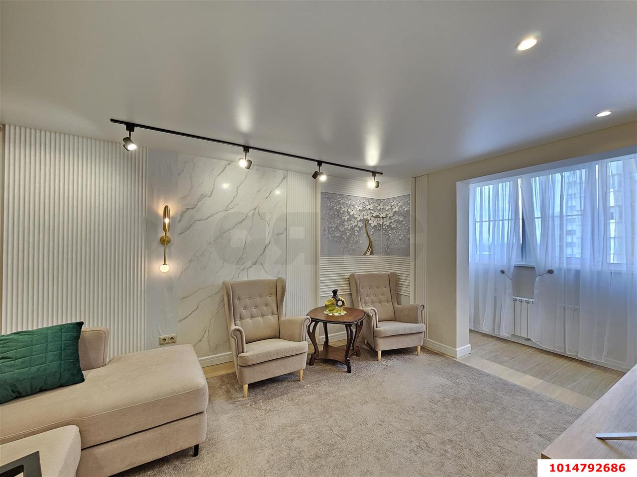 Фото №3: 2-комнатная квартира 70 м² - Краснодар, Почтовый, ул. имени Валерия Гассия, 26