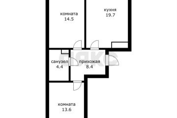 Фото №5: 2-комнатная квартира 59 м² - Краснодар, мкр. жилой комплекс Дыхание, ул. Лётчика Позднякова, 2