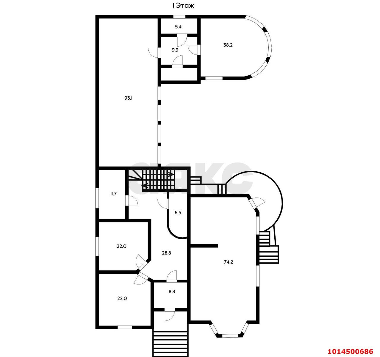 Фото №14: Дом 510 м² + 8.8 сот. - Краснодар, Прикубанский внутригородской округ, Калинино, мкр. Завод Радиоизмерительных Приборов, ул. Григория Пономаренко, 6