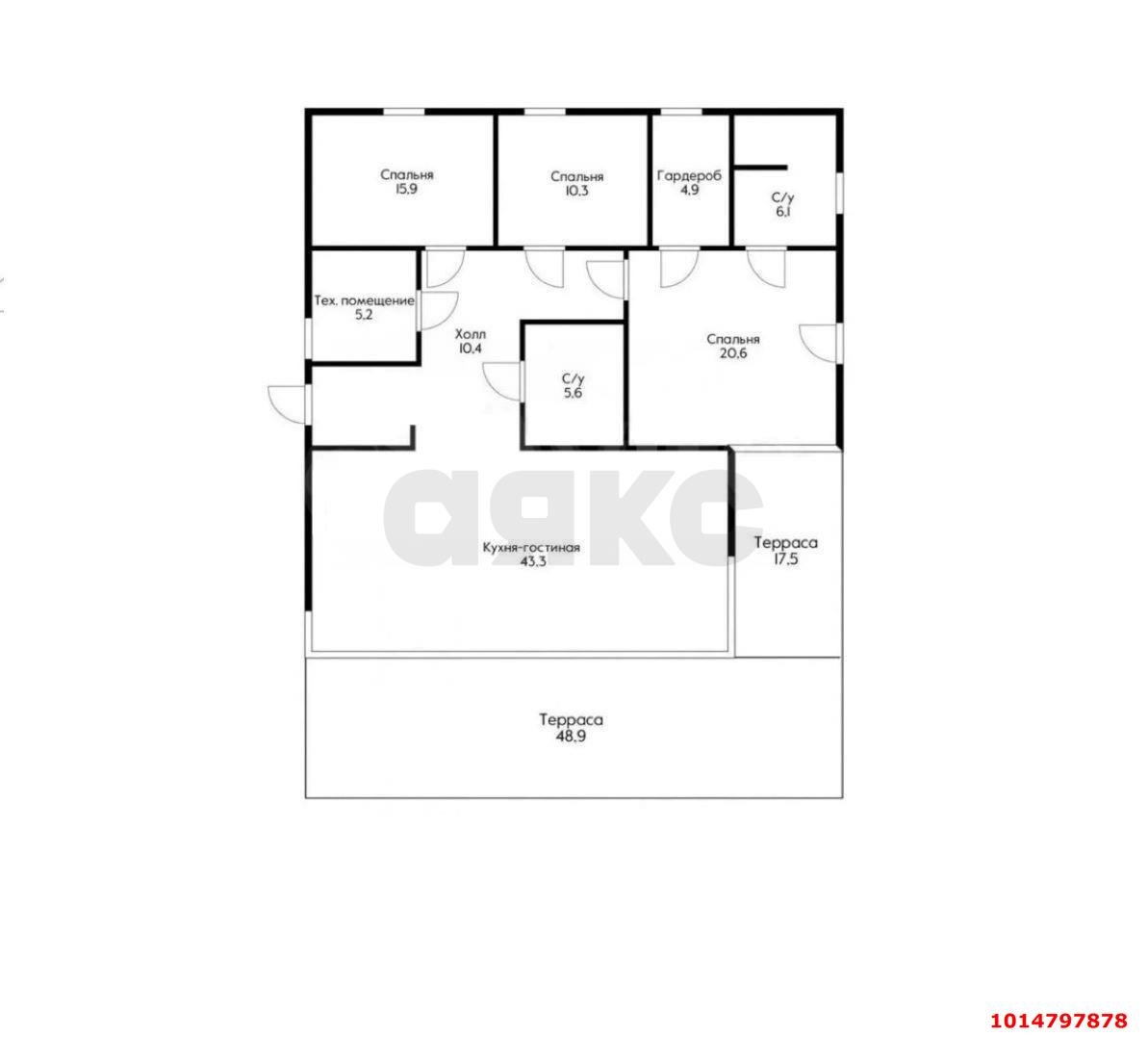Фото №13: Дом 124 м² + 9.4 сот. - Елизаветинская, Фруктовый, ул. Дамбовая, 441