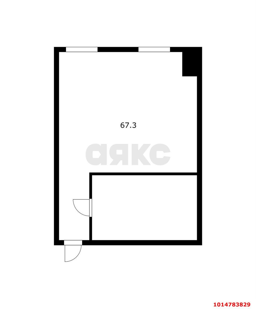 Фото №8: Офисное помещение 63 м² - Краснодар, Западный внутригородской округ, ул. Рашпилевская, 179/1
