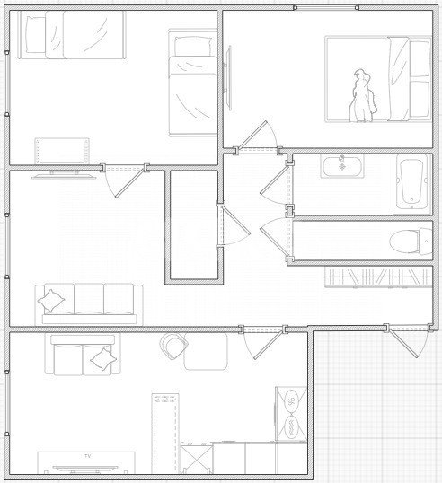 Фото №22: 3-комнатная квартира 78 м² - Тула, 4-й Северо-Восточный, ул. Хворостухина, 19