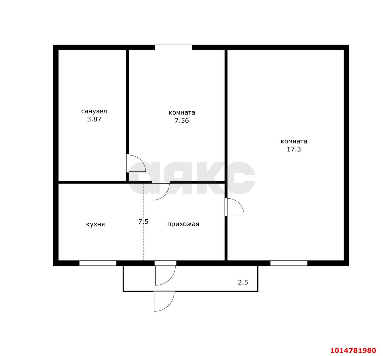 Фото №16: Часть дома 41 м² + 1 сот. - Краснодар, Западный внутригородской округ, мкр. Центральный, ул. Кирова, 17