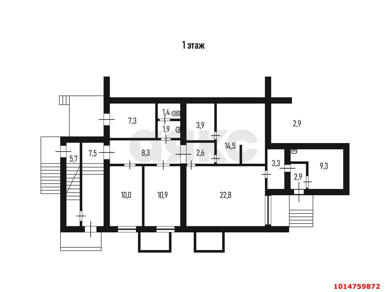 Фото №17: Отдельное здание 332 м² - Краснодар, Краевая Клиническая Больница, ул. Черкасская, 47/1