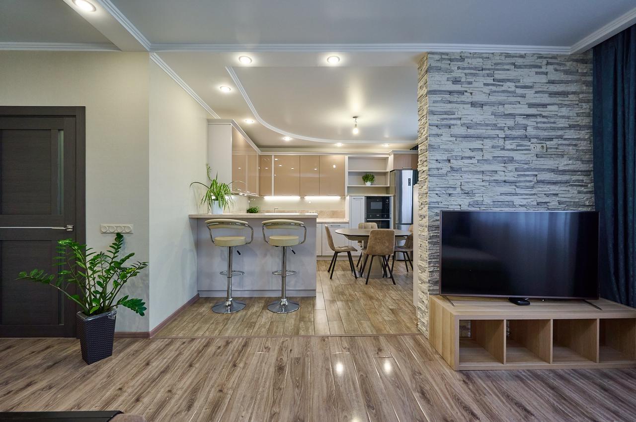 Фото №4: 3-комнатная квартира 94 м² - Краснодар, Прикубанский внутригородской округ, Школьный, Круглик, жилой комплекс Ежи, мкр. Табачная Фабрика, ул. Табачная, 1/1к2