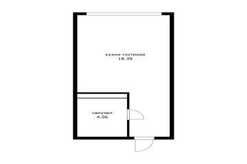 Фото №3: Студия 22 м² - Краснодар, мкр. Черёмушки, ул. Обрывная, 132/1