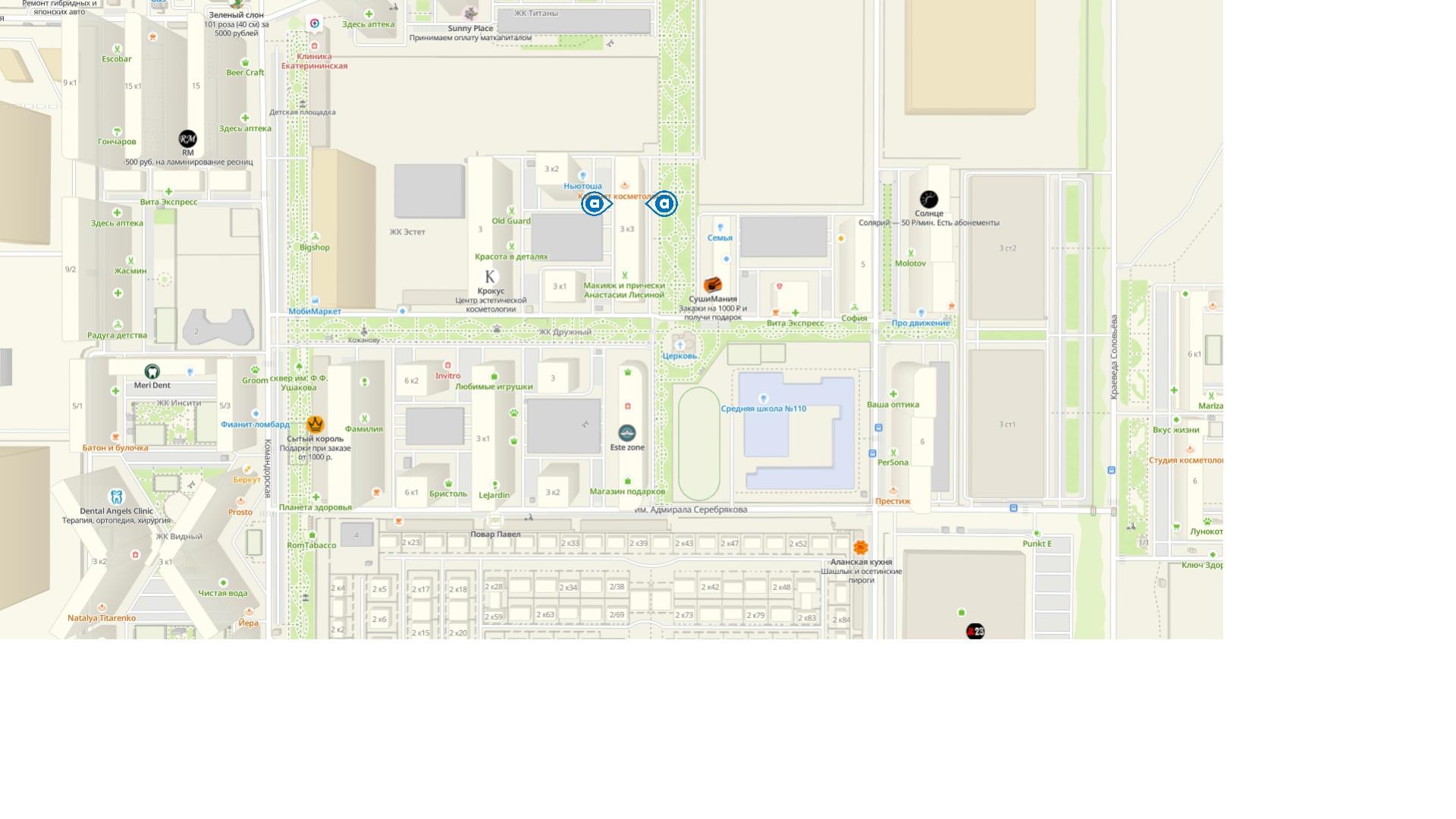 Фото №12: Коммерция 98 м² - Краснодар, жилой комплекс Дружный-2, Прикубанский внутригородской округ, Россинского, мкр. жилой комплекс Дружный, б-р Адмиралтейский, 3к3