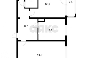 Фото №4: 2-комнатная квартира 55 м² - Краснодар, мкр. Западный внутригородской округ, ул. Фёдора Лузана, 14