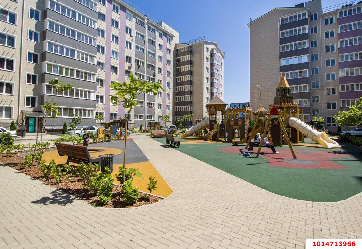 Фото №1: 1-комнатная квартира 39 м² - Краснодар, жилой комплекс Краски, ул. Краеведа Соловьёва, 6