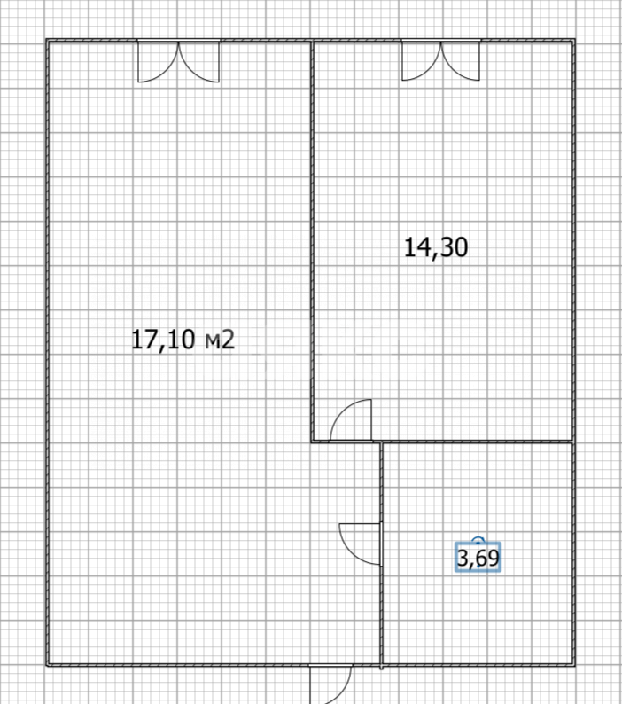 Фото №12: 1-комнатная квартира 40 м² - Майкоп, ул. К.А. Васильева, 2к2