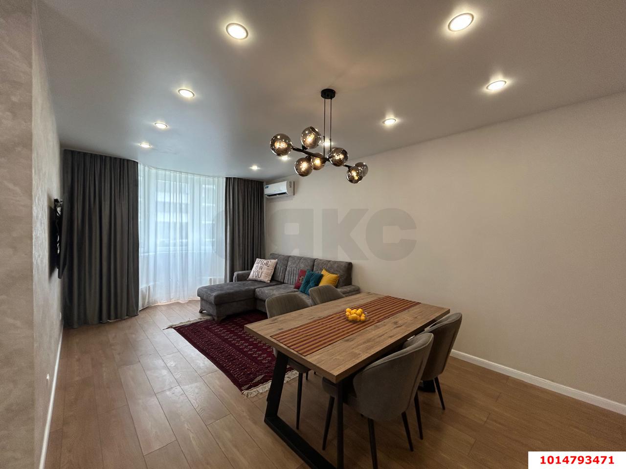 Фото №1: 3-комнатная квартира 73 м² - Краснодар, жилой комплекс Дружный-2, б-р Адмиралтейский, 3к2