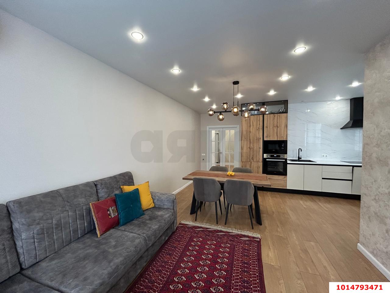 Фото №3: 3-комнатная квартира 73 м² - Краснодар, жилой комплекс Дружный-2, б-р Адмиралтейский, 3к2