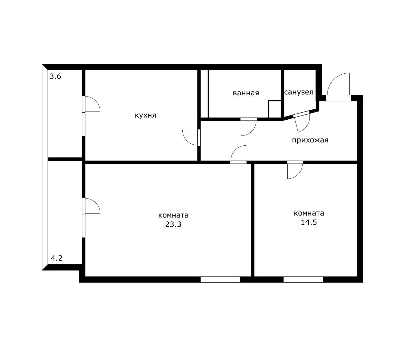 Фото №15: 2-комнатная квартира 65 м² - Краснодар, Прикубанский внутригородской округ, Солнечный, мкр. Фестивальный, ул. Яна Полуяна, 39