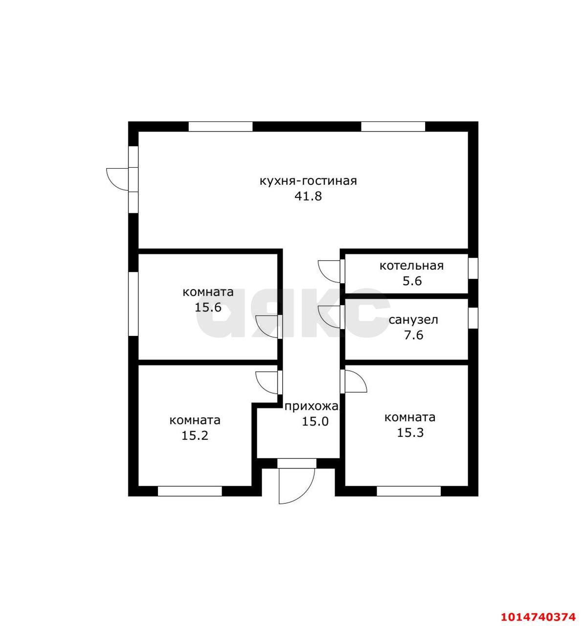 Фото №19: Дом 120 м² + 6 сот. - Старокорсунская, Карасунский внутригородской округ, ул. Тенгинская, 22