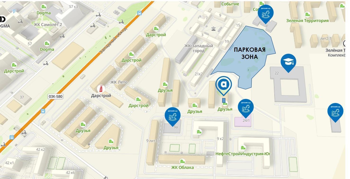 Фото №7: Коммерция 25 м² - Краснодар, Прикубанский внутригородской округ, мкр. жилой комплекс Лето, ул. Западный Обход, 50