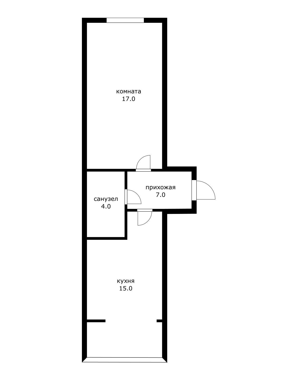 Фото №16: 1-комнатная квартира 41 м² - Новая Адыгея, мкр. жилой комплекс Родной Дом, ул. Бжегокайская, 31/3к1