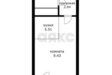 Фото №5: Студия 20 м² - Краснодар, мкр. жилой комплекс Оникс, ул. Российская, 267к1