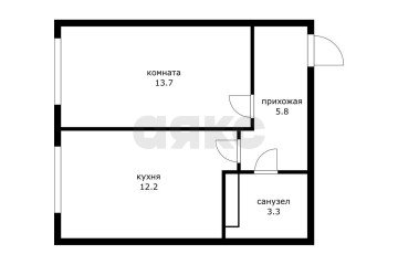 Фото №4: 1-комнатная квартира 35 м² - Краснодар, мкр. жилой комплекс Самолёт-6, ул. Ивана Беличенко, 88