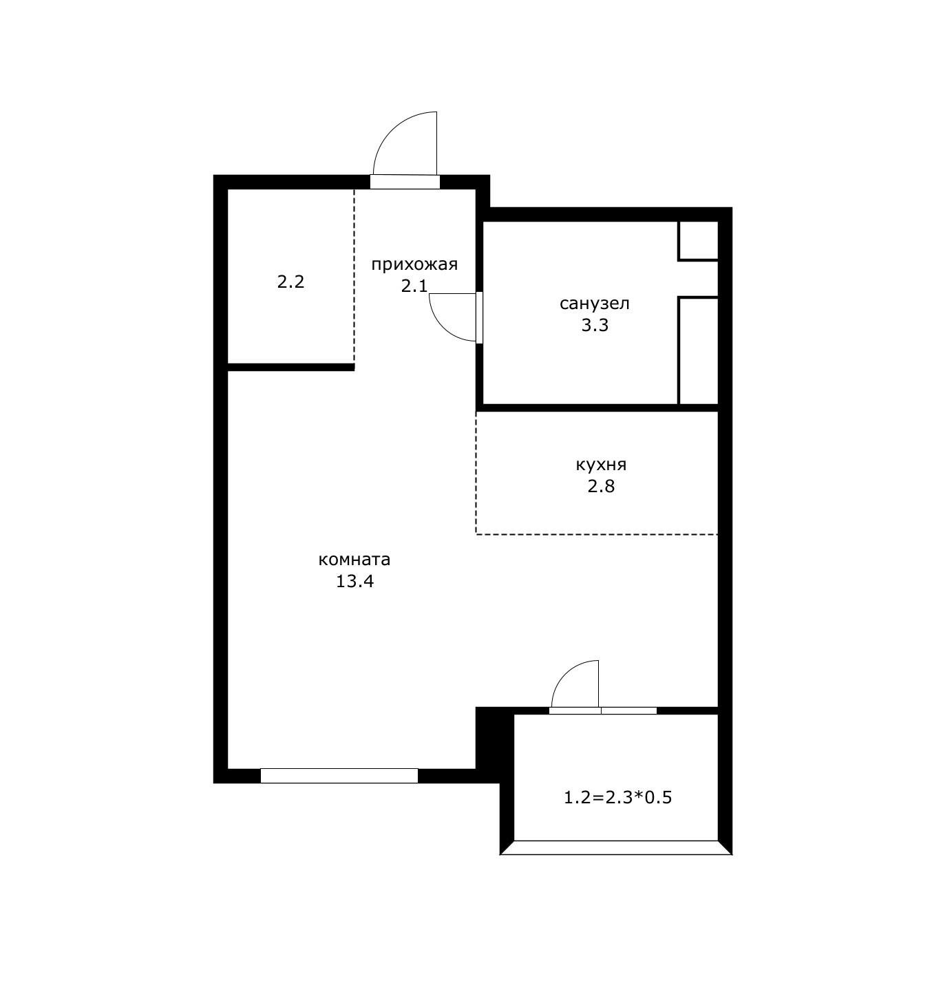 Фото №17: Студия 23 м² - Краснодар, Прикубанский внутригородской округ, мкр. жилой комплекс Спортивная Деревня, ул. имени Генерала Корнилова, 14