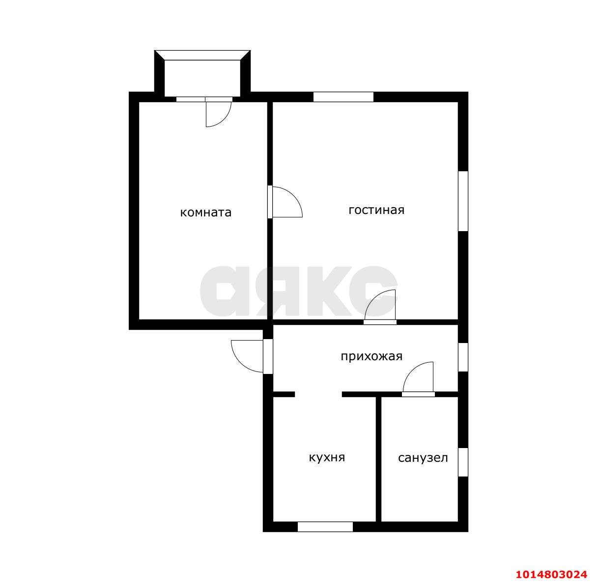 Фото №20: 2-комнатная квартира 46 м² - Ахтырский, ул. Красная, 59