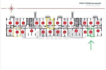 Фото №3: Торговое помещение 40 м² - Краснодар, мкр. жилой комплекс Выше, ул. Евгении Жигуленко, 25к2