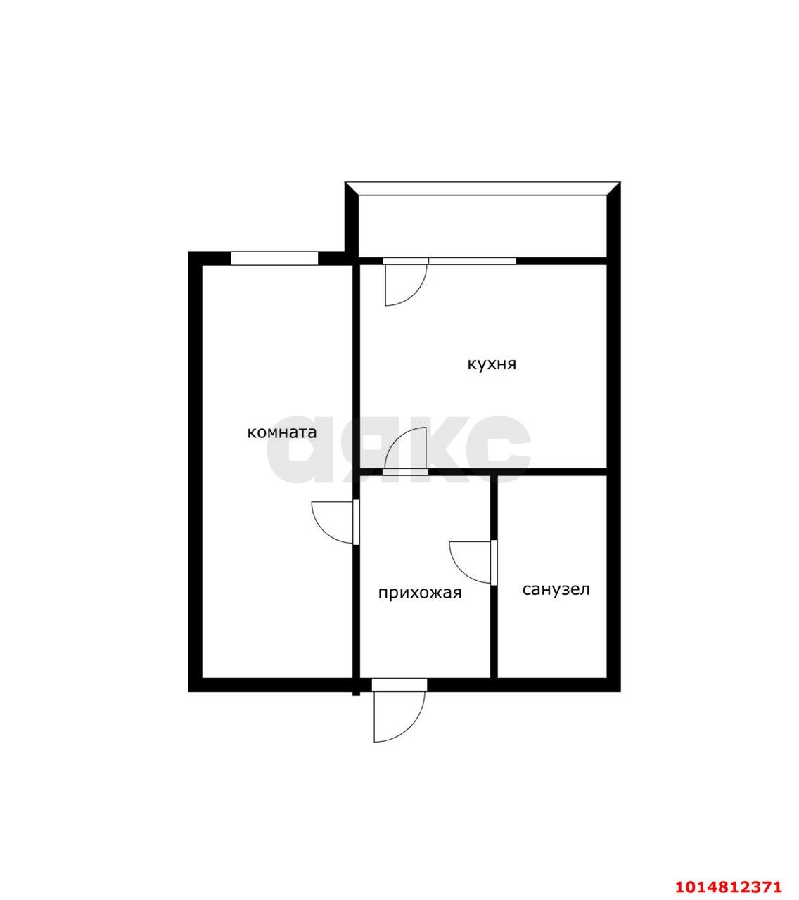 Фото №11: 1-комнатная квартира 41 м² - Краснодар, жилой комплекс Зелёная Долина, ул. Шевцова, 1к2