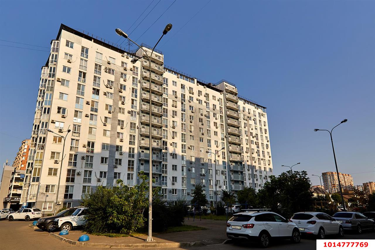 Фото №1: 1-комнатная квартира 38 м² - Краснодар, Солнечный, ул. имени Симиренко, 45