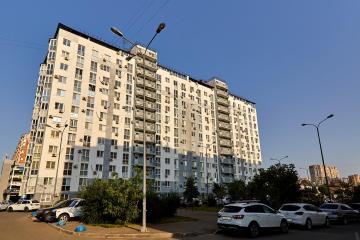 Фото №1: 1-комнатная квартира 38 м² - Краснодар, мкр. Солнечный, ул. имени Симиренко, 45