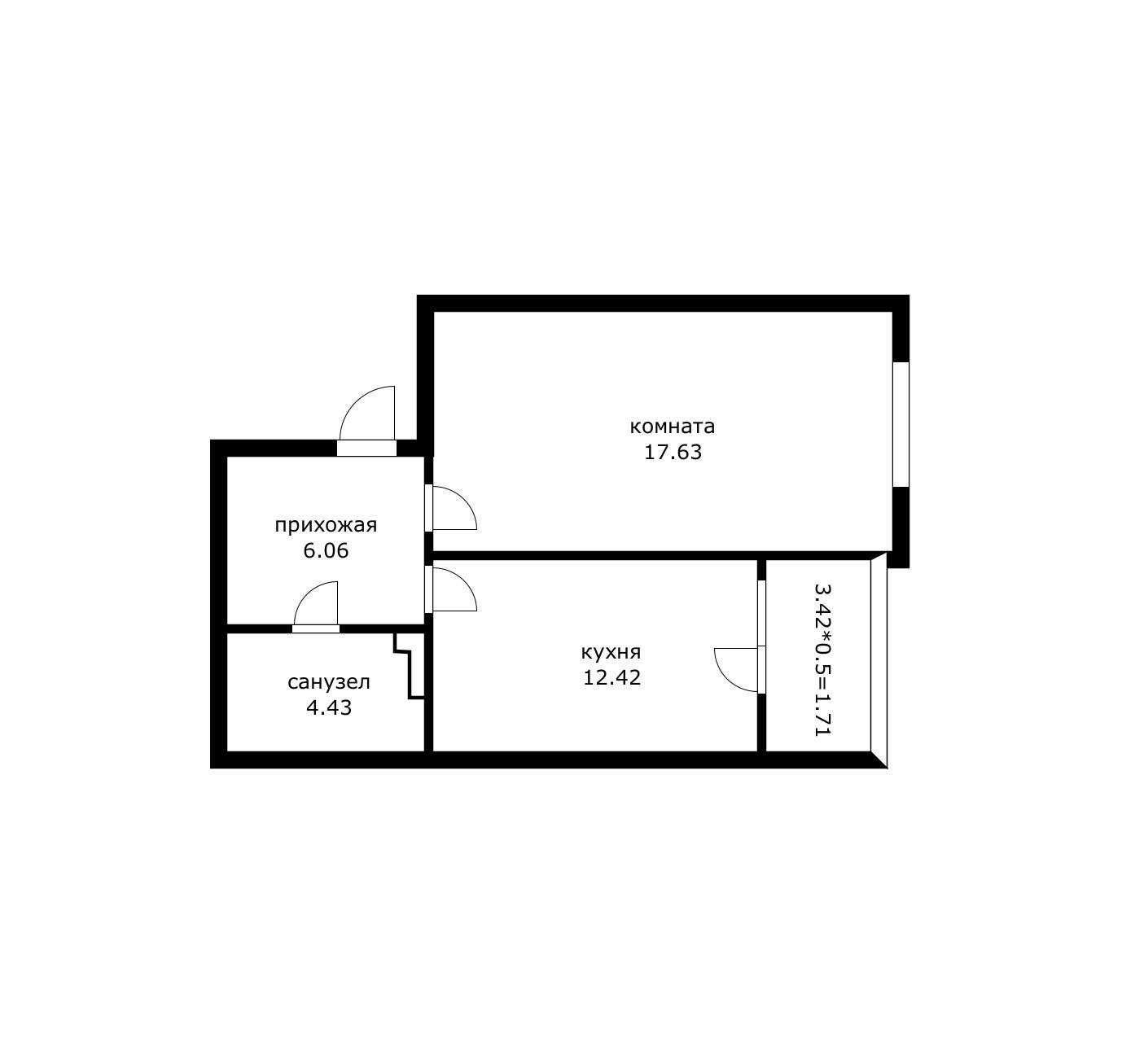 Фото №13: 1-комнатная квартира 45 м² - Краснодар, Достояние, мкр. Прикубанский внутригородской округ, ул. Григория Булгакова, 7