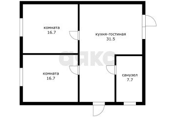 Фото №2: Дом 72 м² - Новый, ст Лесник, ул. Ореховая, 182