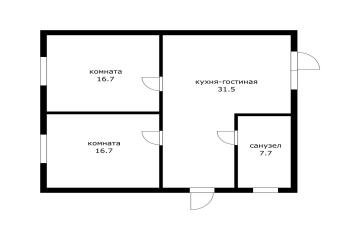 Фото №2: Дом 72 м² - Новый, ст Лесник, ул. Ореховая, 182
