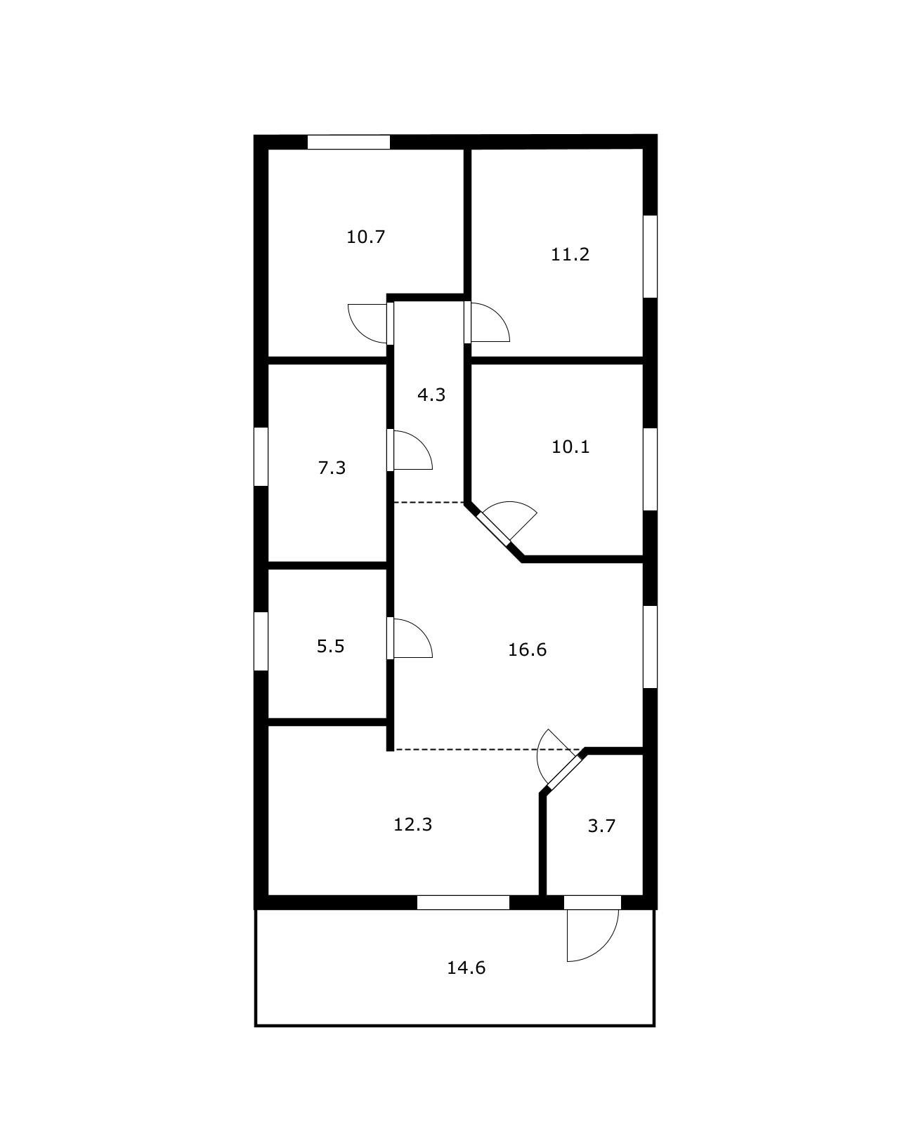Фото №5: Дом 96 м² + 4 сот. - Новый, мкр. Прикубанский внутригородской округ, ул. Соколиная, 1/9
