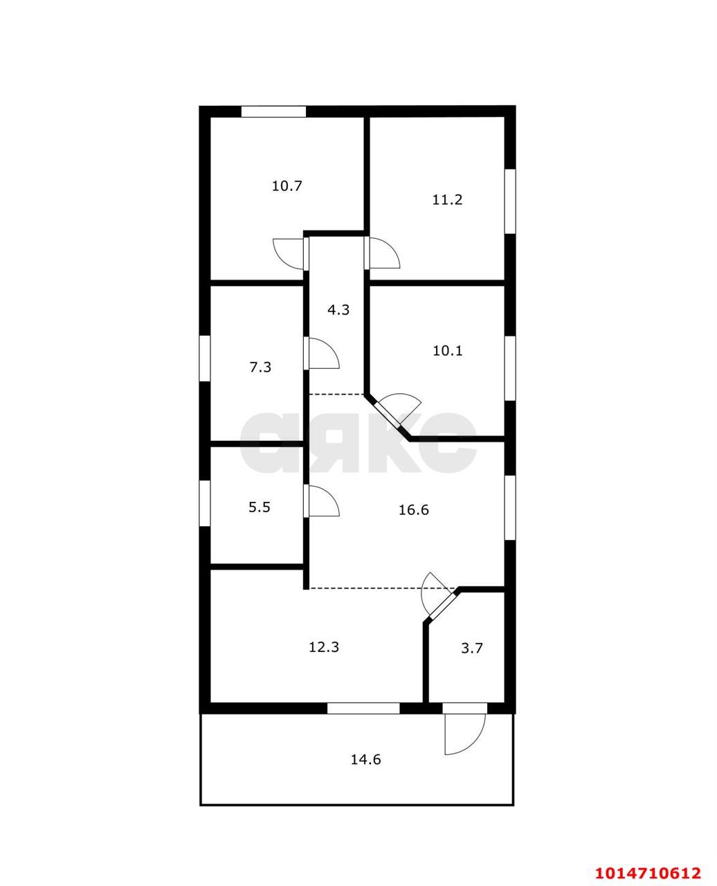 Фото №6: Дом 96 м² + 4 сот. - Новый, Прикубанский внутригородской округ, ул. Соколиная, 1/9