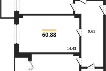 Фото №1: 2-комнатная квартира 60 м² - Краснодар, мкр. Фестивальный, ул. Круговая, 4/1к1