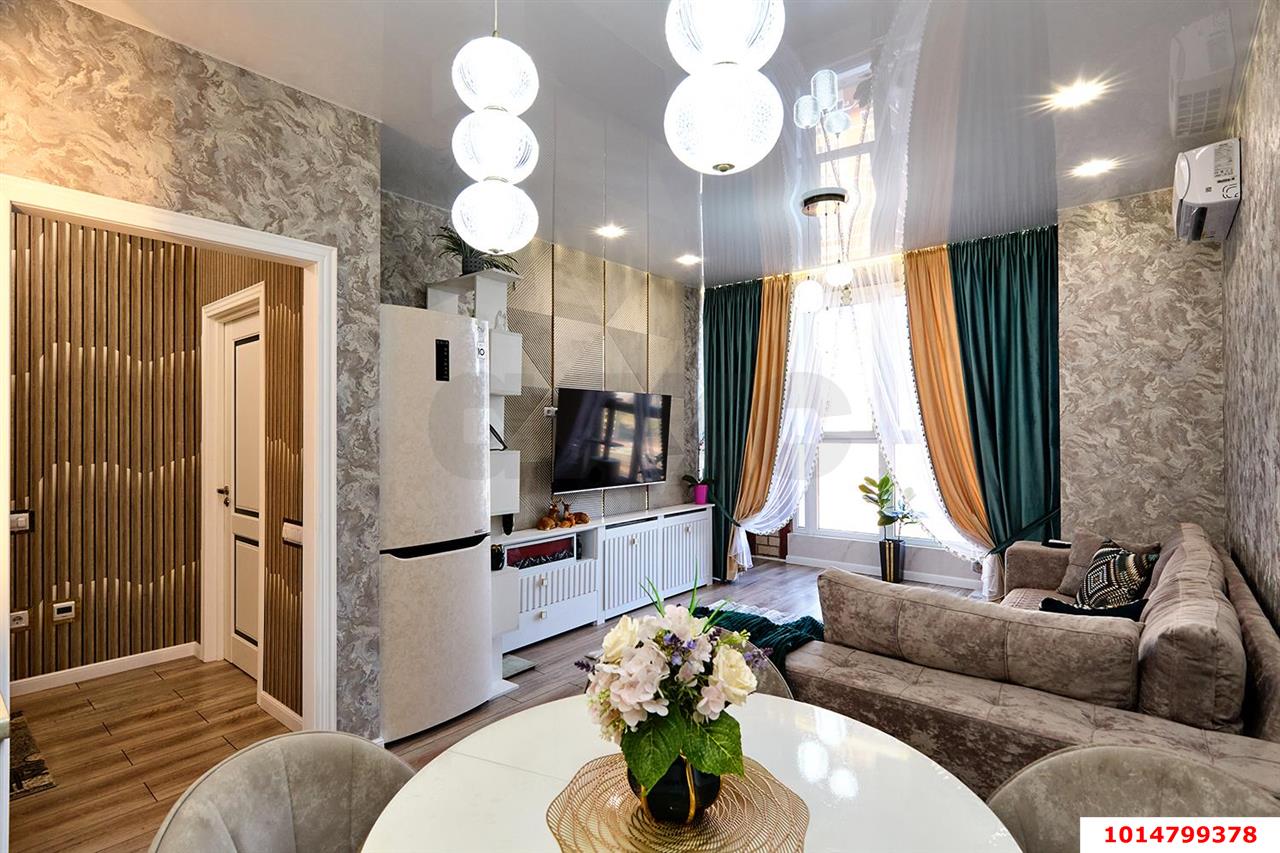 Фото №1: 1-комнатная квартира 42 м² - Краснодар, жилой комплекс Зелёный театр, ул. Западный Обход, 39/1к6