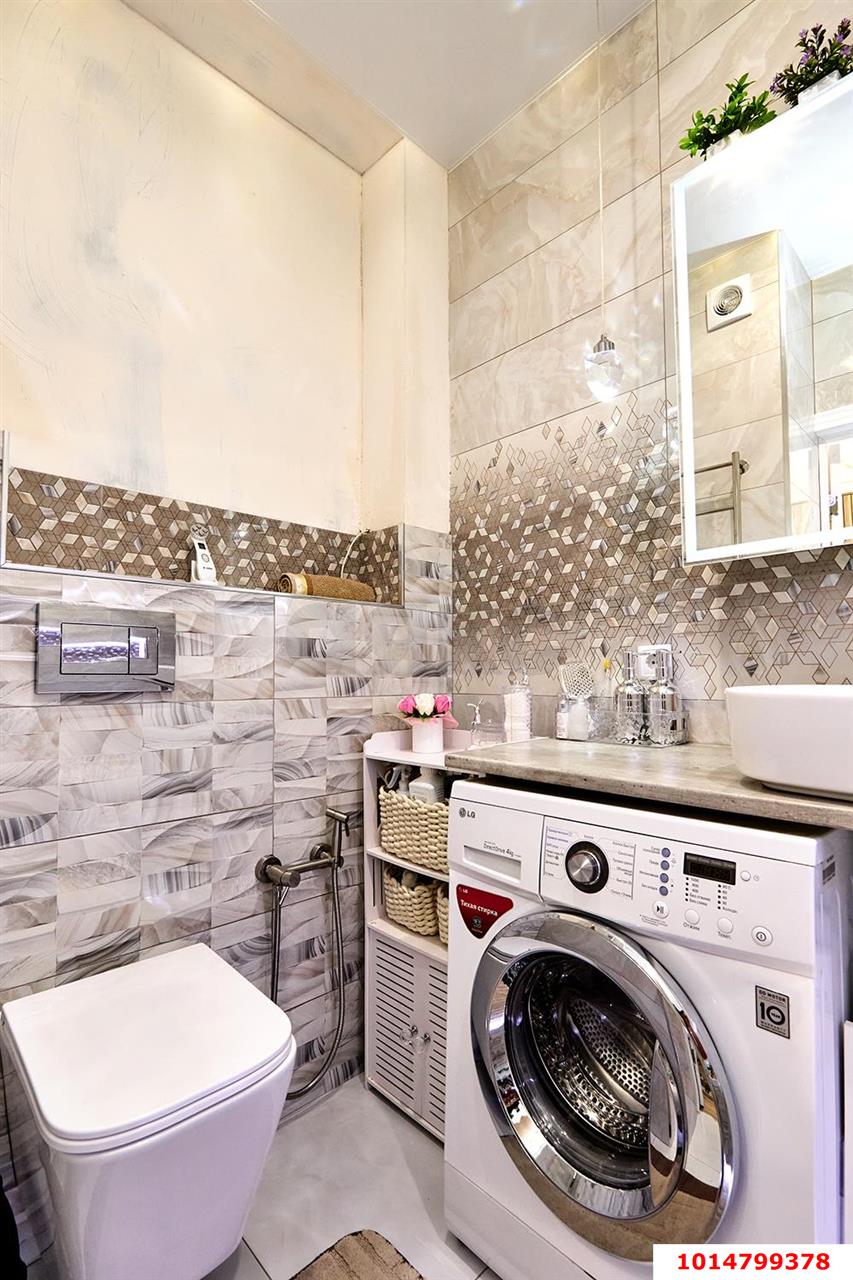 Фото №10: 1-комнатная квартира 42 м² - Краснодар, жилой комплекс Зелёный театр, ул. Западный Обход, 39/1к6