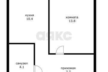 Фото №2: 1-комнатная квартира 40 м² - Ленина, мкр. территория ДНТ Виктория, ул. Ленина, 24