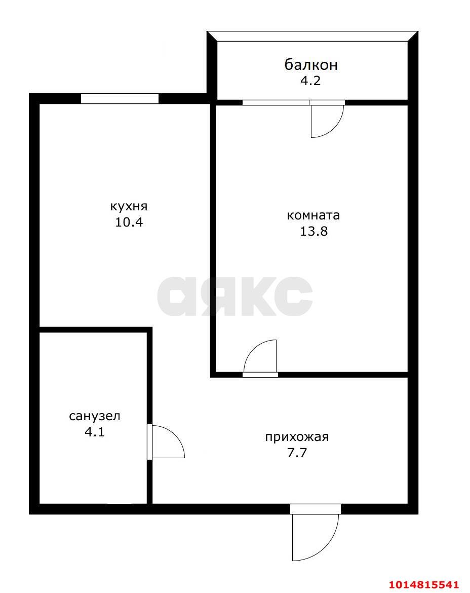 Фото №2: 1-комнатная квартира 40 м² - Ленина, территория ДНТ Виктория, ул. Ленина, 24