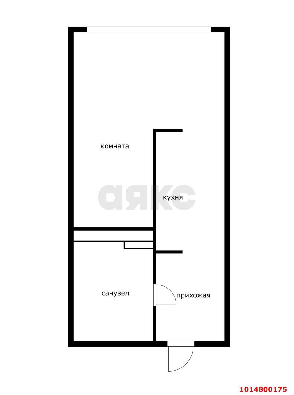 Фото №16: Студия 23 м² - Краснодар, Черёмушки, ул. Обрывная, 132/1к3