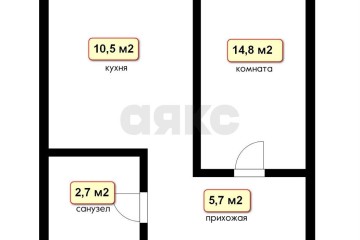 Фото №3: 1-комнатная квартира 35 м² - Яблоновский, мкр. жилой комплекс Южная Звезда, ул. Шоссейная, 70/1