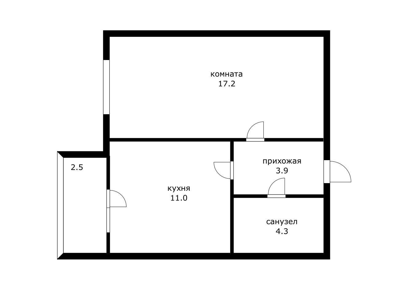 Фото №8: 1-комнатная квартира 36 м² - Краснодар, Прикубанский внутригородской округ, мкр. Музыкальный, ул. Агрохимическая, 105