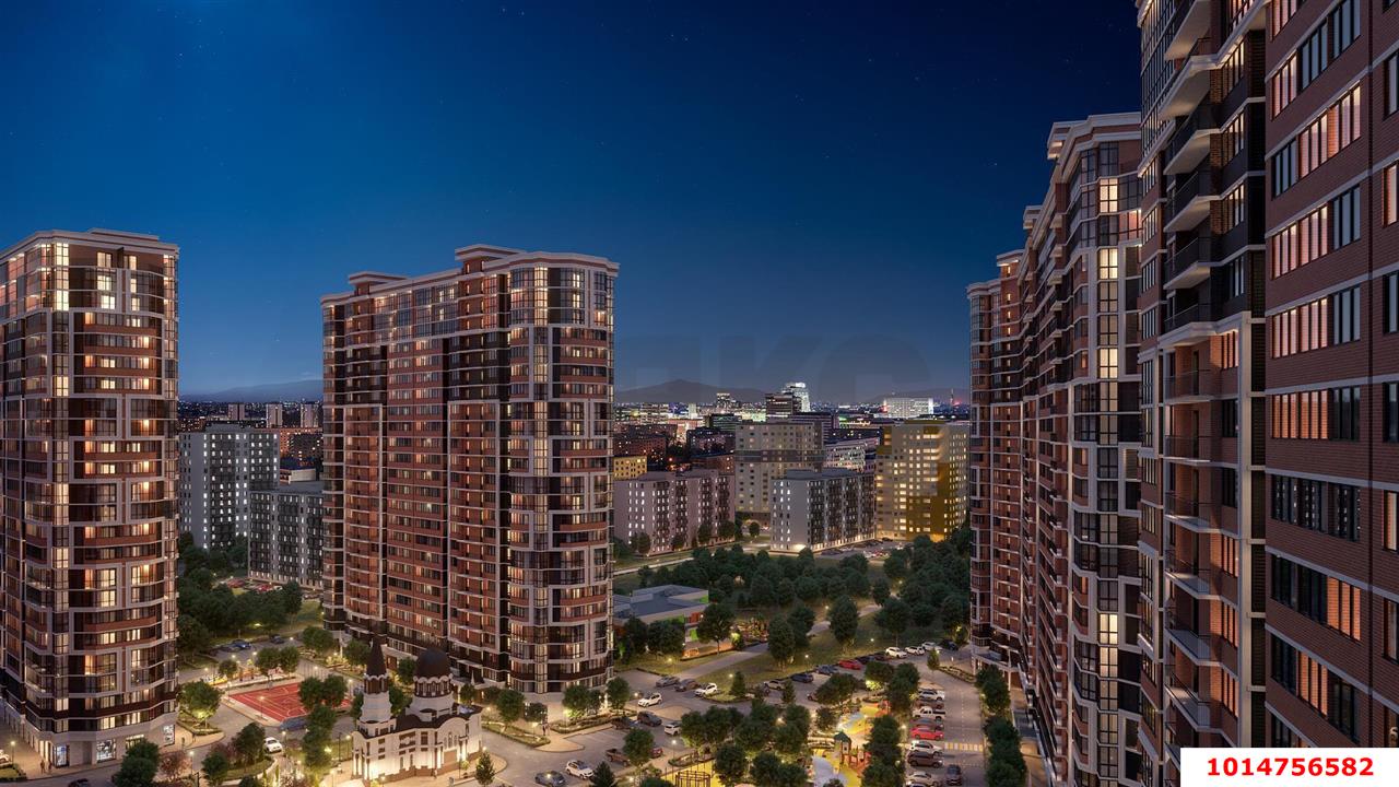 Фото №6: 2-комнатная квартира 58 м² - Краснодар, Хлопчато-бумажный Комбинат, ул. Новороссийская, 3Б