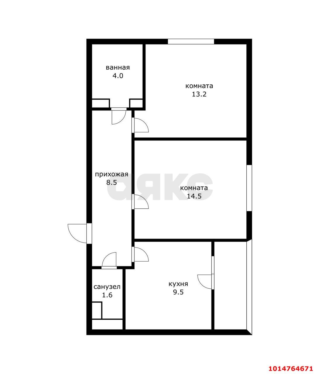 Фото №11: 2-комнатная квартира 51 м² - Краснодар, Прикубанский внутригородской округ, мкр. жилой комплекс Спортивная Деревня, ул. Западный Обход, 42/4к1