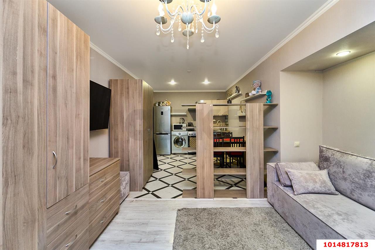 Фото №6: Студия 26 м² - Краснодар, Отделение № 1 совхоза Солнечный, Прикубанский внутригородской округ, мкр. Фестивальный, ул. Ковалёва, 1