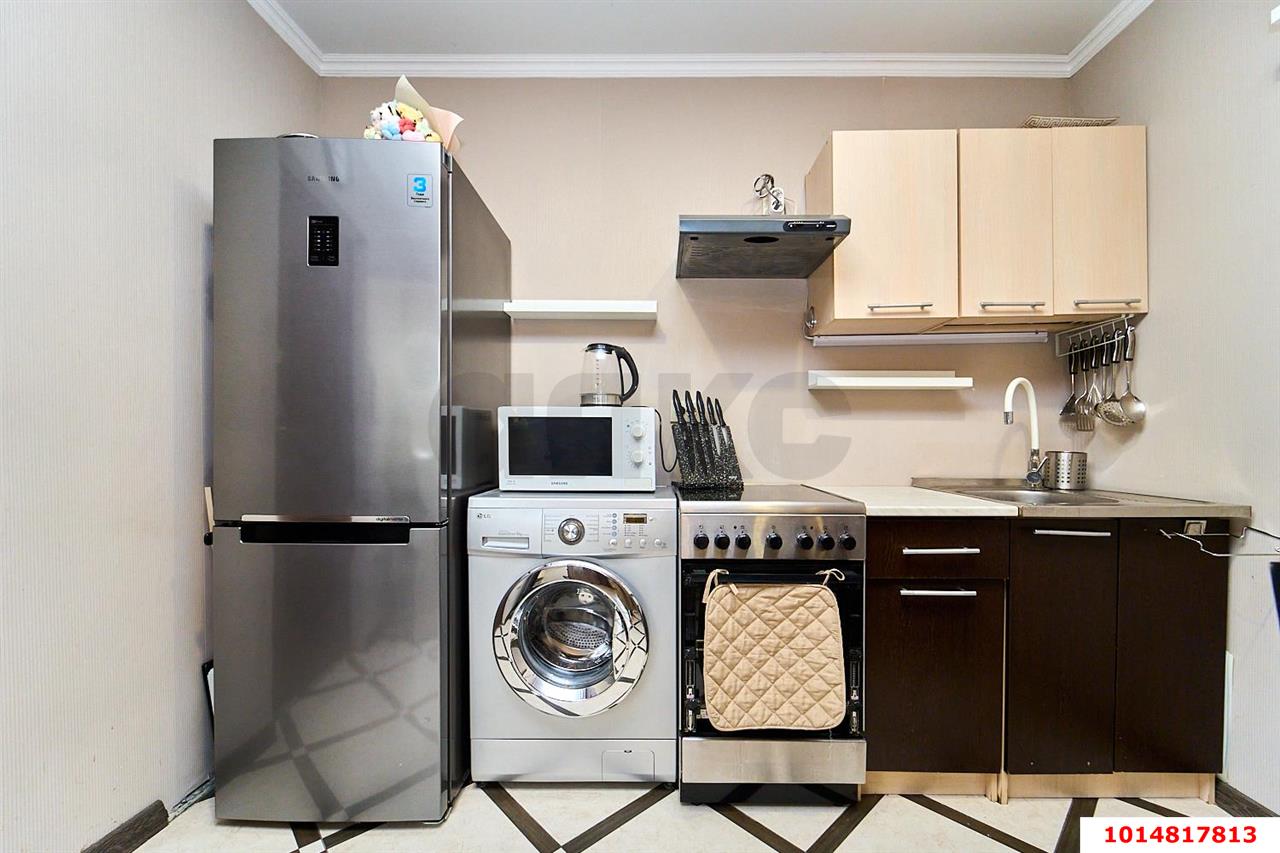 Фото №5: Студия 26 м² - Краснодар, Отделение № 1 совхоза Солнечный, Прикубанский внутригородской округ, мкр. Фестивальный, ул. Ковалёва, 1