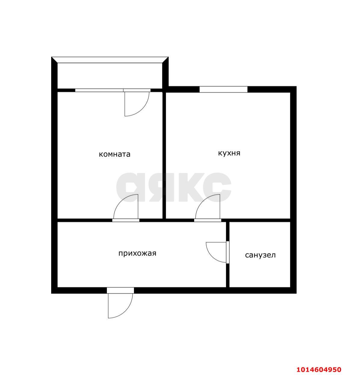 Фото №12: 1-комнатная квартира 39 м² - Краснодар, жилой комплекс Западный Город, ул. Крылатская, 21