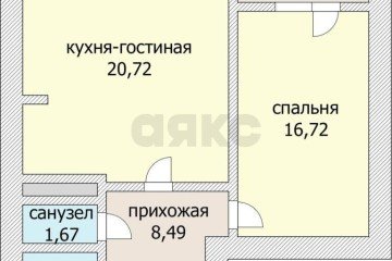 Фото №5: 2-комнатная квартира 58 м² - Краснодар, мкр. ЖК Губернский, ул. им. Героя Яцкова И.В., 15к2